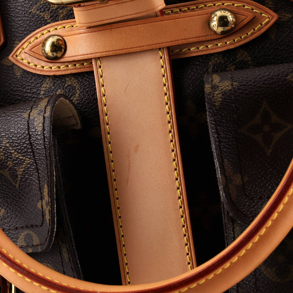 Louis Vuitton GM Manhattan Handbag Monogram Canvas - Picture 7 of 8